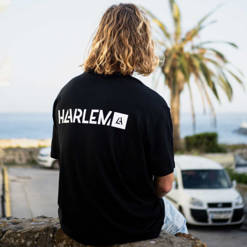 Harlem T-Shirt Oversized — tričko volného střihu - Barva: Písková, Velikost: M