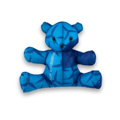 Harlem Upcycled Teddy — medvídek z prototypového kitu