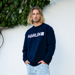 Harlem Crew Neck — mikina bez kapuce