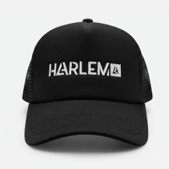 Harlem Trucker Cap — kšiltovka s nápisem HARLEM